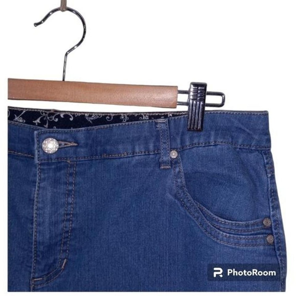 Women's jeans decorative pockets Sz 16W‎ SKUW212